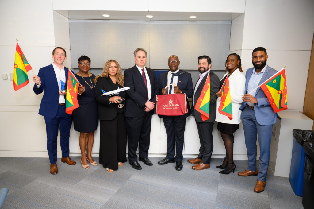 , GRENADA WELCOMES NEW NONSTOP JETBLUE SERVICE FROM BOSTON